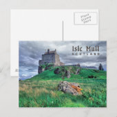 Duart-kasteel Briefkaart (Voorkant / Achterkant)