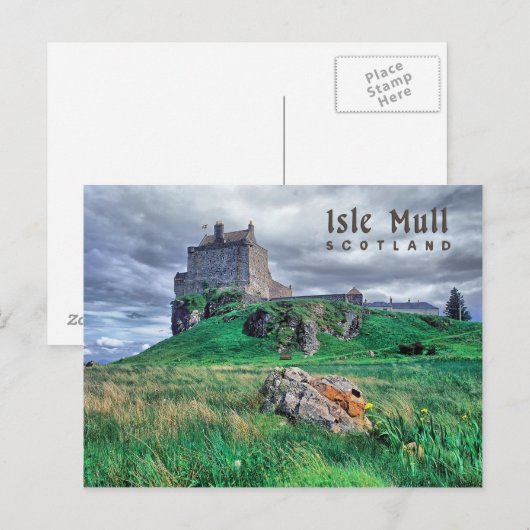 Duart-kasteel Briefkaart (Voorkant / Achterkant)