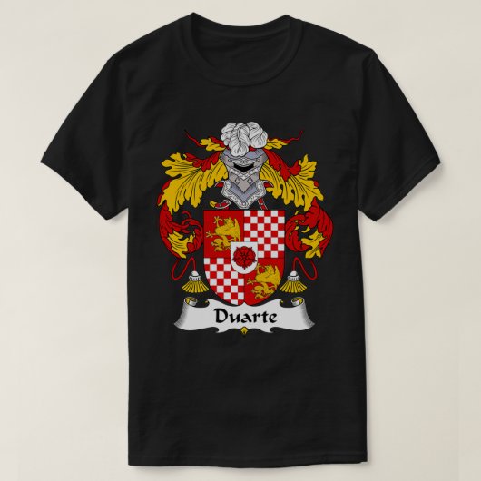 Duarte Wapenbekleding T-shirt (Design voorkant)