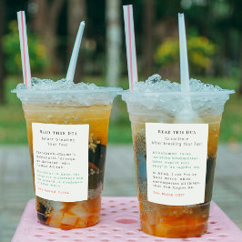 Duas voor Iftar die de vasten tijdens de ramadan v Sticker