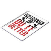 Duathlon Funny Duathletes is beter Notitieboek (Linkerzijde)