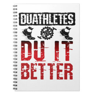 Duathlon Funny Duathletes is beter Notitieboek