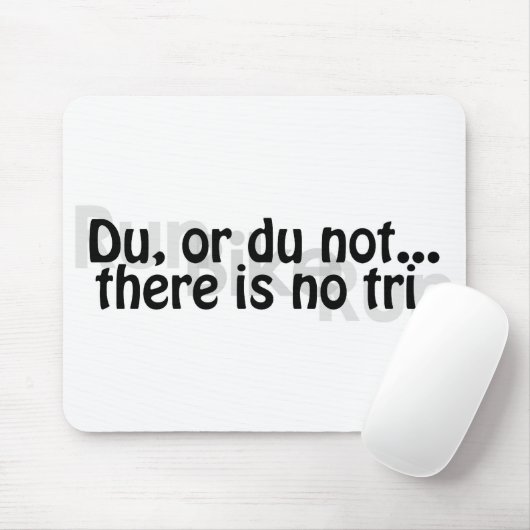 Duathlon Mousepad Muismat (Met muis)