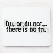 Duathlon Mousepad Muismat (Voorkant)