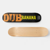 DUB BANANA Skateboard, 7 ¾" deck Persoonlijk Skateboard (Horizontaal)