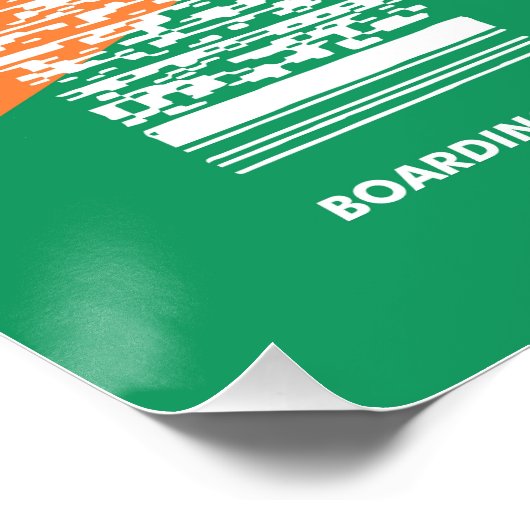 DUB Dublin Airport Perfect Poster (Hoek)