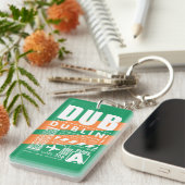 DUB Dublin Luchthaven Sleutelhanger (Voorkant Rechts)