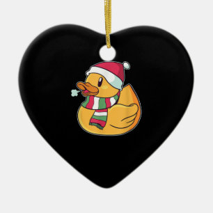 Dub Duck Kerstmis Keramisch Ornament