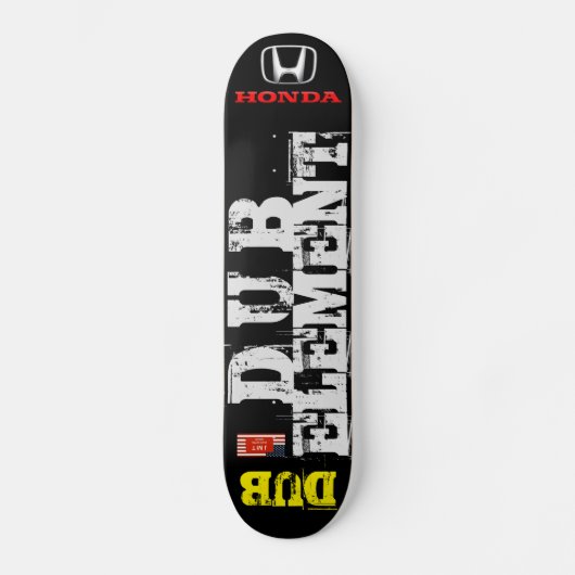 DUB ELEMENT Skateboard, 7¾" Deck Persoonlijk Skateboard (Voorkant)