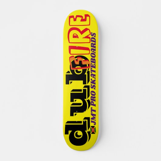 DUB FIRE JMT Skateboard, 7 ¾ inch deck Persoonlijk Skateboard (Voorkant)