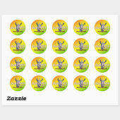 Dub Flash-Sticker Ronde Sticker (Vel)