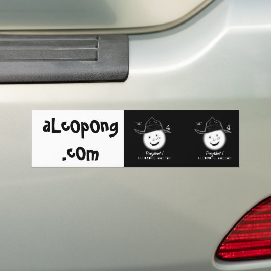 DuB LcOpOng.com, LcOpOng.cOm Bumpersticker (Op auto)