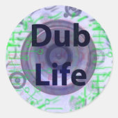 Dub Life Sticker (Voorkant)