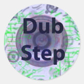 Dub Step Sticker (Voorkant)