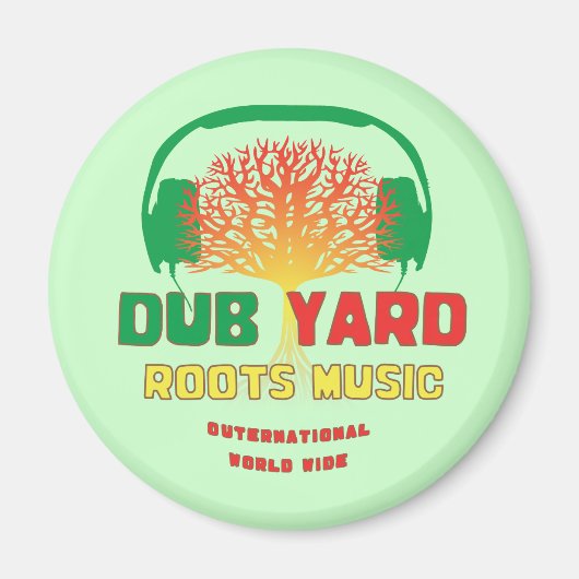 Dub Yard Roots Music Magneet (Voorkant)