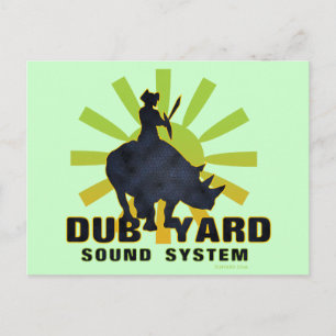 Dub Yard Sound System Briefkaart