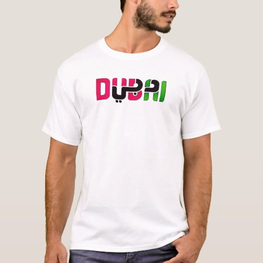 DUBAI د ي T-Shirt (Voorkant)