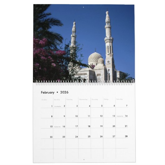 Dubai 2016 kalender (Feb 2026)