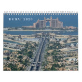 Dubai 2026 calendar kalender (Hoes)