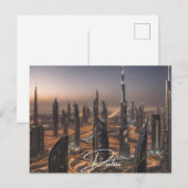 Dubai (4) briefkaart (Voorkant / Achterkant)