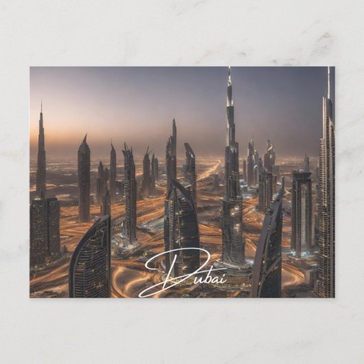 Dubai (4) briefkaart (Voorkant)