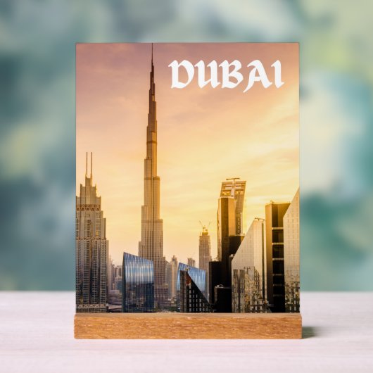 Dubai Acryl Bord (Neutraal)