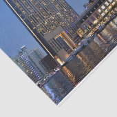 Dubai architectuur bij nacht tissuepapier (Detail)