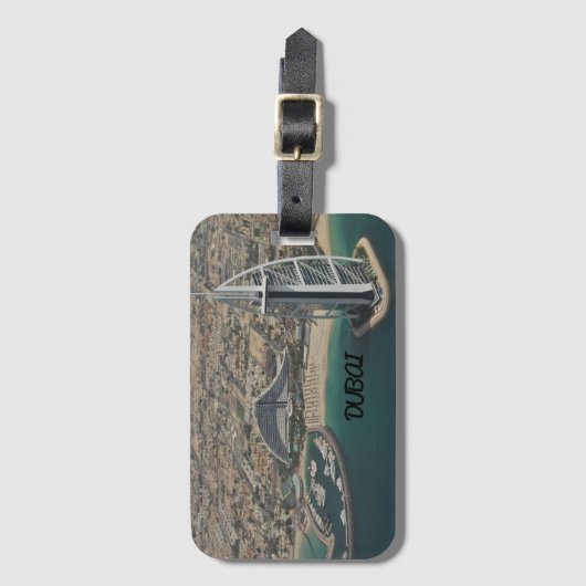 Dubai Bagagelabel (Voorkant (verticaal))