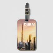 Dubai Bagagelabel (Voorkant (verticaal))