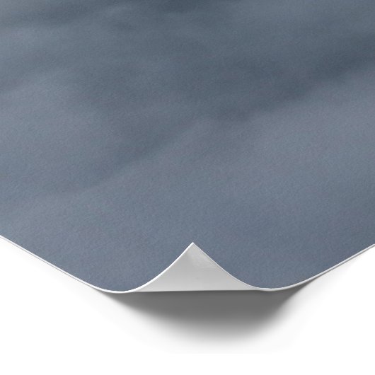 Dubai boven de wolken poster (Hoek)