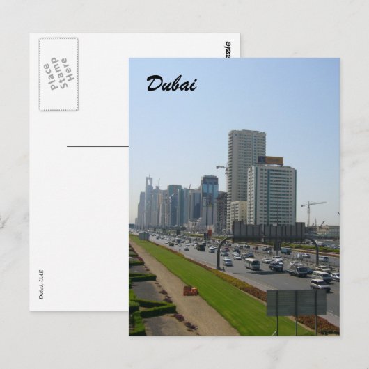 dubai briefkaart (Voorkant / Achterkant)