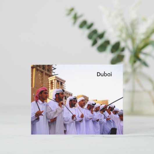 Dubai Briefkaart (Staand voorkant)