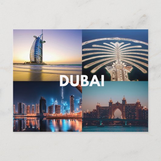 Dubai Briefkaart (Voorkant)