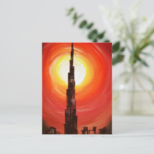 dubai briefkaart (Staand voorkant)