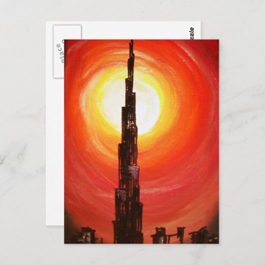 dubai briefkaart (Voorkant / Achterkant)