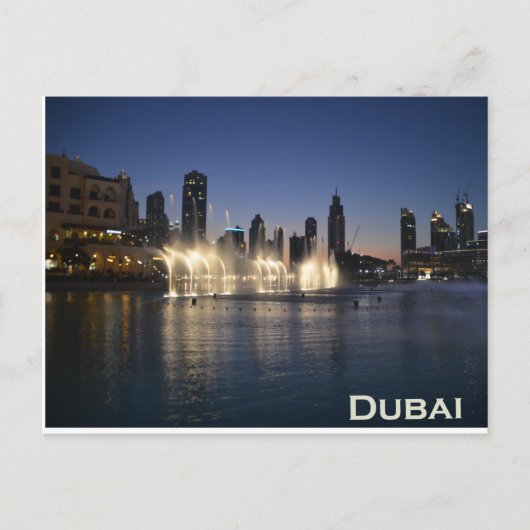 Dubai Briefkaart (Voorkant)