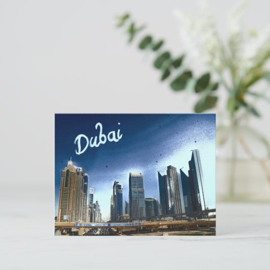 Dubai Briefkaart (Staand voorkant)