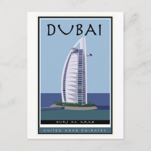 Dubai Briefkaart