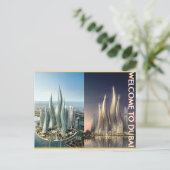 DUBAI Briefkaart VAN MOJISOLA A GBADAMOSI (Staand voorkant)