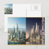 DUBAI Briefkaart VAN MOJISOLA A GBADAMOSI (Voorkant / Achterkant)