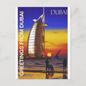 DUBAI BRIEFKAART VAN MOJISOLA A GBADAMOSI OKUBULE (Voorkant)