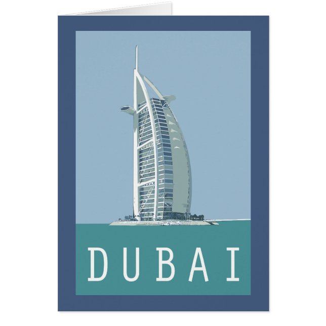 Dubai Burj al Arab (Voorkant)