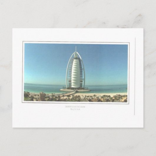 Dubai - Burj Al Arab Briefkaart (Voorkant)