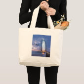 Dubai Burj Al Arab Hotel (van St.K.) Grote Tote Bag (Voorkant (product))