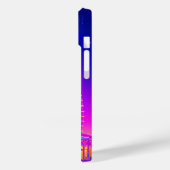 Dubai Burj Al Arab Neon Night – Dubai Mobiel Case-Mate iPhone Case (Achterkant / Links)