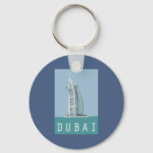 Dubai Burj al Arab Sleutelhanger (Voorkant)
