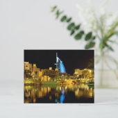 Dubai Burj Al-Arab Souk Madinat Jumeirah Emirates Briefkaart (Staand voorkant)