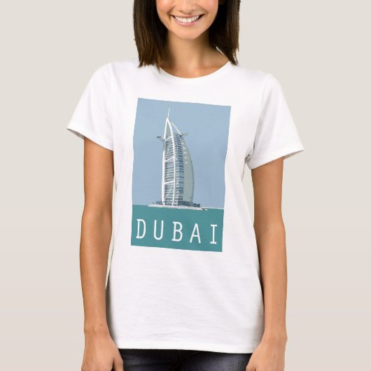Dubai Burj al Arab T-shirt (Voorkant)