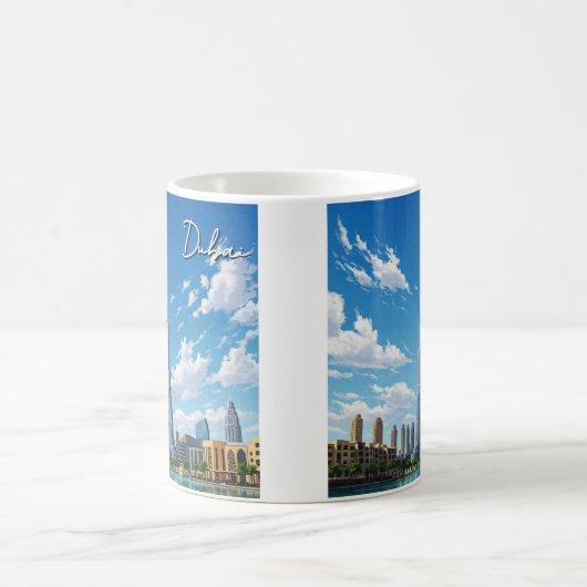 Dubai Burj Al Arab VAE Reizen Koffiemok (Center)