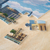 Dubai Burj Al Arab VAE Reizen Legpuzzel (Zijkant)